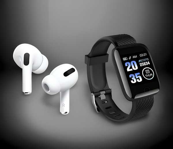 Bluetooth Wireless Earbuds & Smart Watch - "Stay Connected, Stay Active, Stay Ahead!"