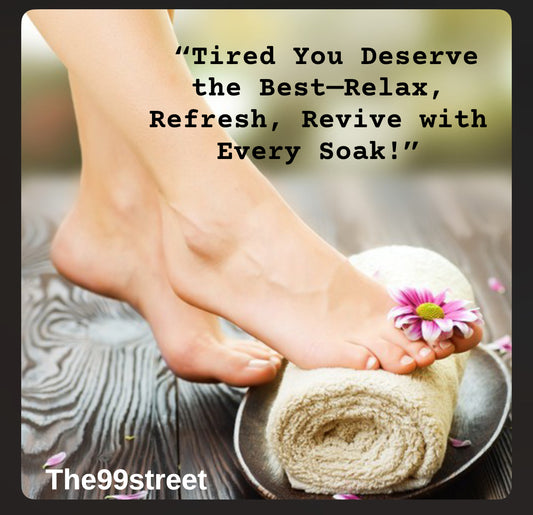 Herbal Foot Soaking Beads for Fatigue & Discomfort Relax